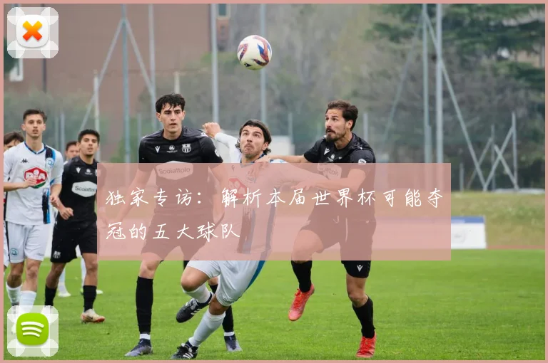 独家专访：解析本届世界杯可能夺冠的五大球队